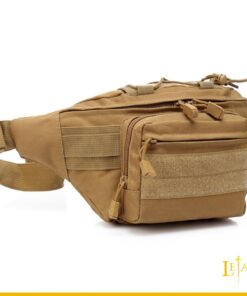 Canguro táctico grande - Diseño moderno y militar con cierre delantero - Modelo N°8